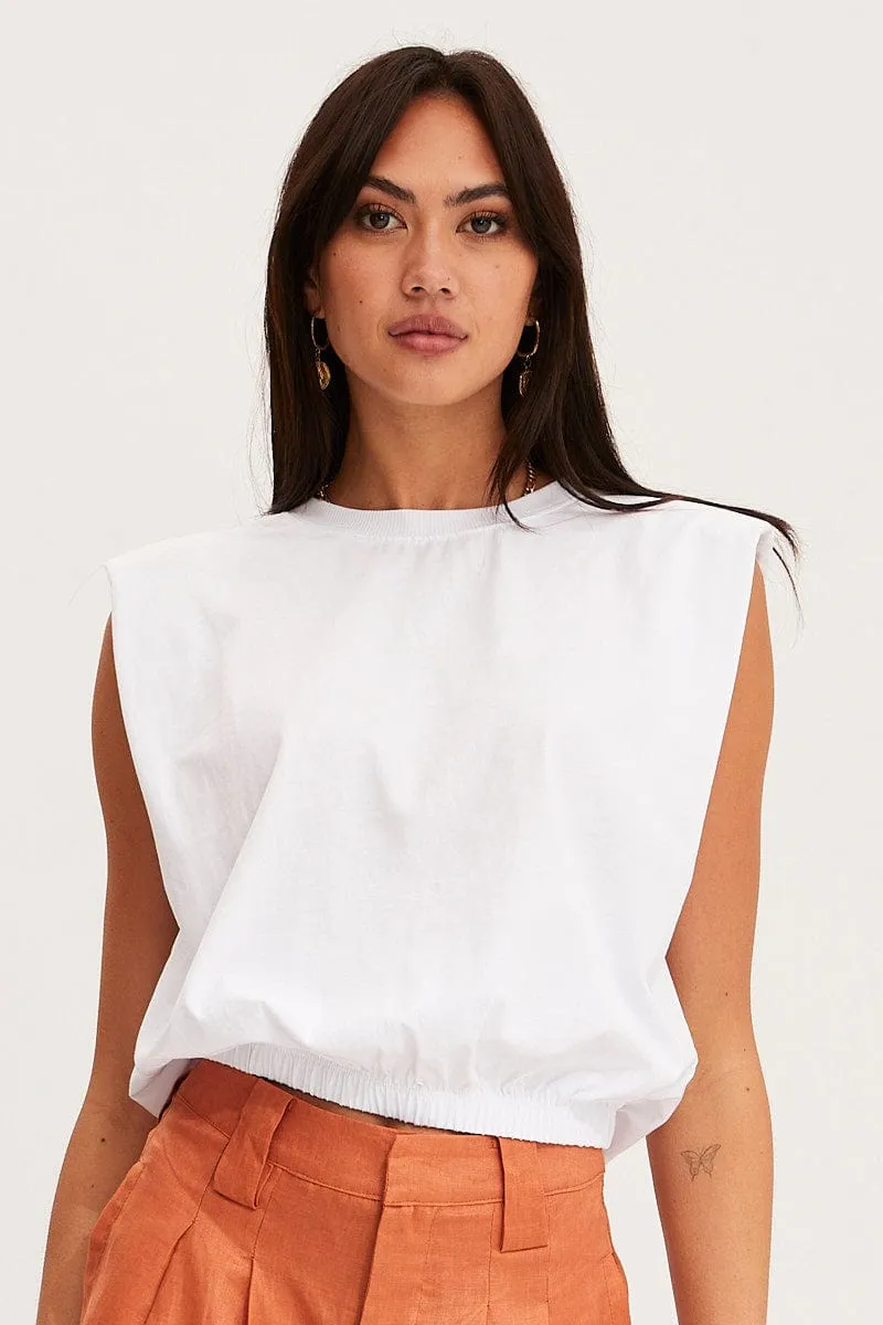 Orange Mini Shorts Pleats Linen sold by Ally Fashion