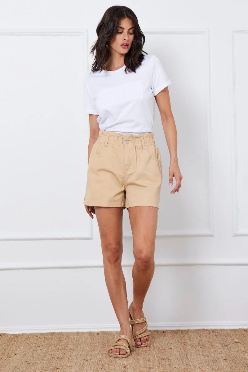 White Graphic T Shirt Short Sleeve Crew Neck sold by Ally Fashion product image thumbnail 2