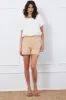 White Top Short Sleeve Round Neck Oversized sold by Ally Fashion