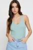 Green Tank Top Sleeveless sold by Ally Fashion