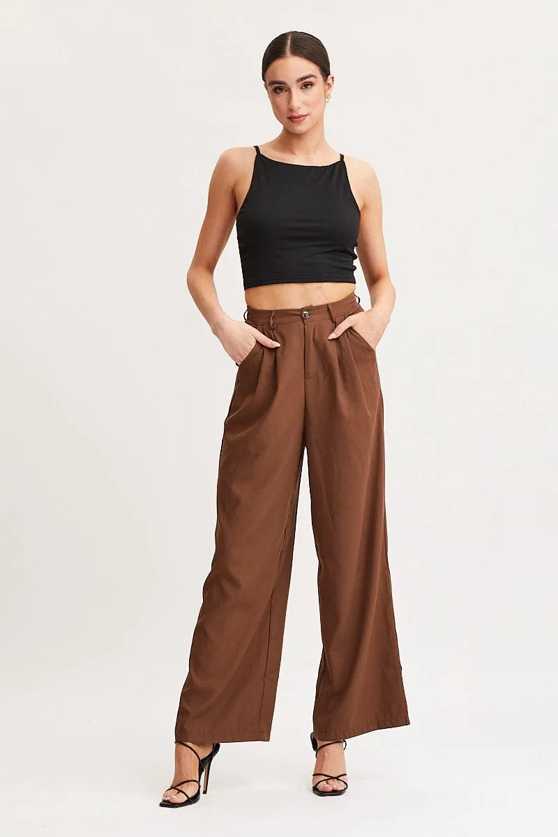 Black Singlet Top Sleeveless sold by Ally Fashion product image thumbnail 2