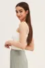 White Cotton Singlet Stretch sold by Ally Fashion