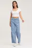 White Top Short Sleeve Round Neck sold by Ally Fashion