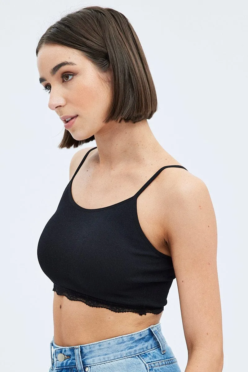 Black Bralette Seamless sold by Ally Fashion product image thumbnail 4