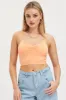 Brown Singlet Crop Top Seamless sold by Ally Fashion