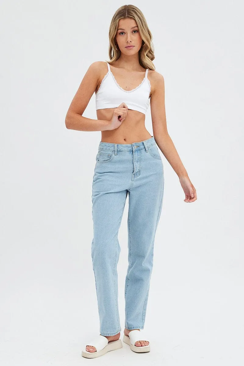 White Bralette Seamless sold by Ally Fashion product image thumbnail 2