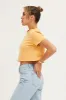 Orange Crop T Shirt Short Sleeve Crew Neck sold by Ally Fashion