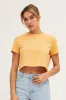 Orange Crop T Shirt Short Sleeve Crew Neck sold by Ally Fashion