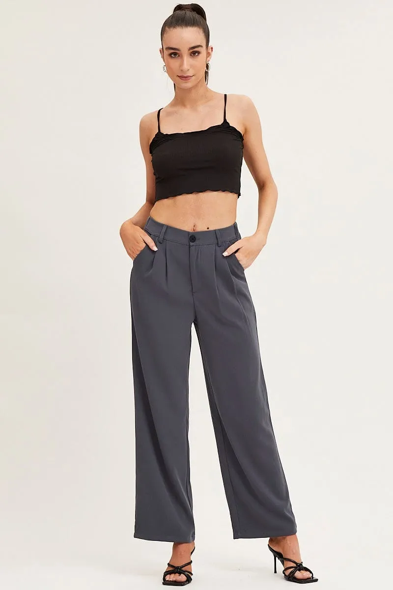 Black Singlet Top Seamless sold by Ally Fashion product image thumbnail 4