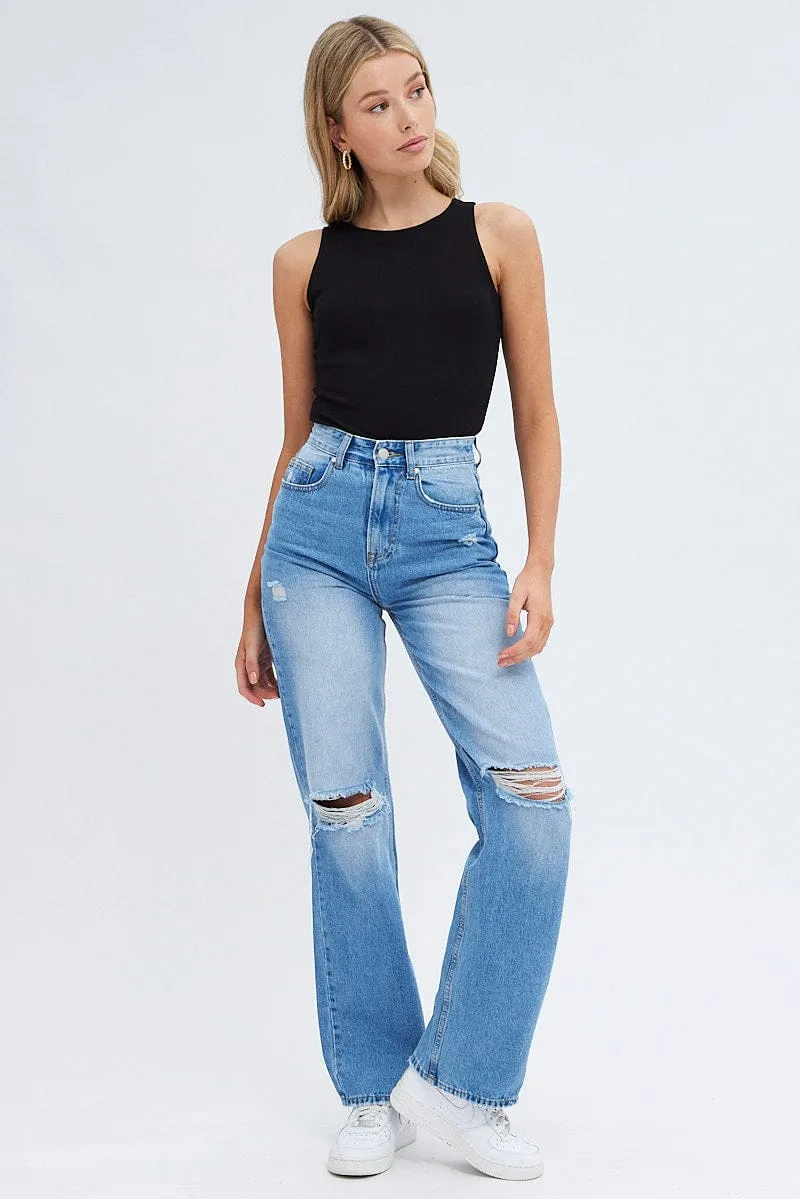 Black Round Neck Sleeveless Bodysuit sold by Ally Fashion product image thumbnail 3