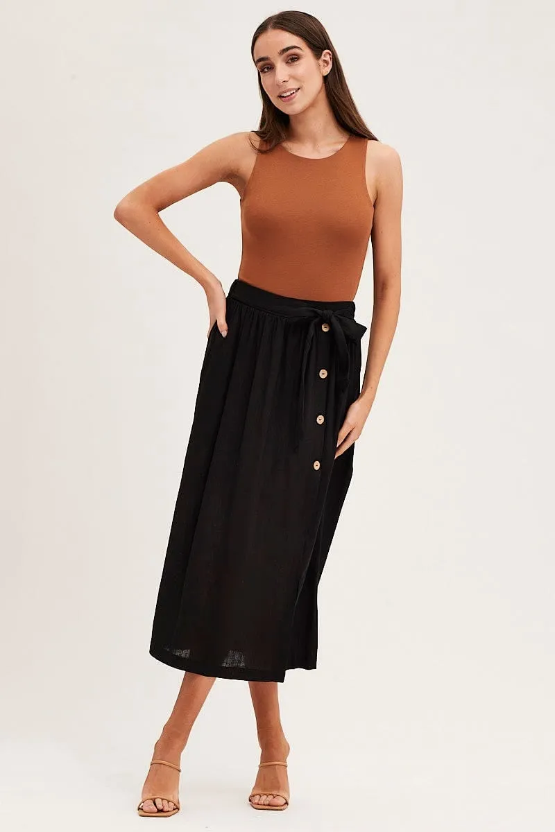 Brown Round Neck Sleeveless Bodysuit sold by Ally Fashion product image thumbnail 3