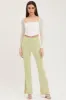 Check Flare Pants High Rise sold by Ally Fashion