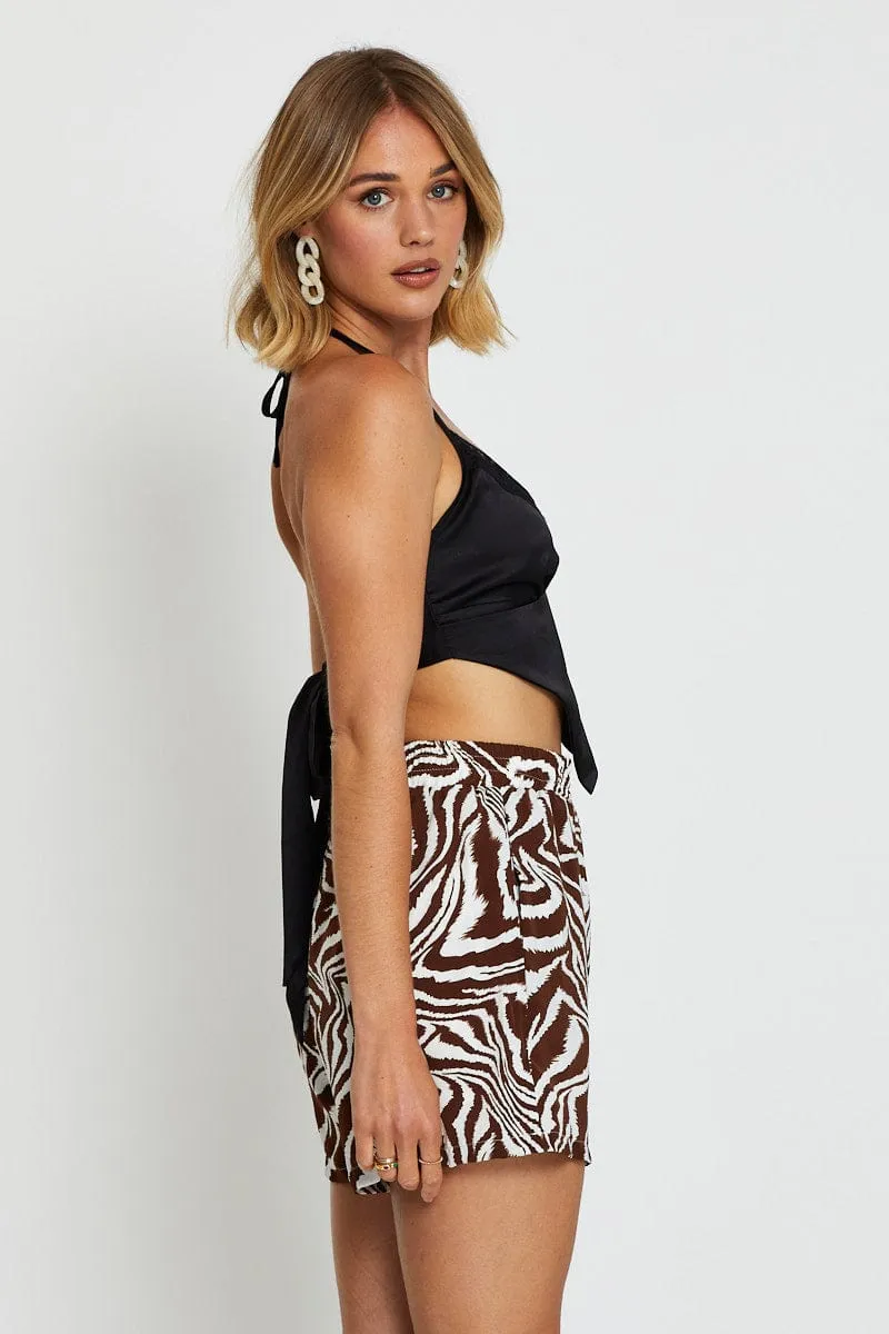 Print Shorts sold by Ally Fashion product image thumbnail 4