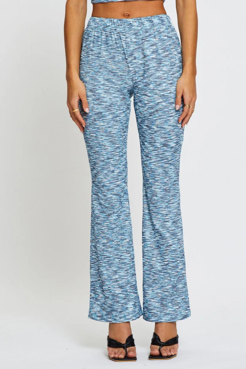 Multi Flare Pants Elastic Waist sold by Ally Fashion product image thumbnail 2