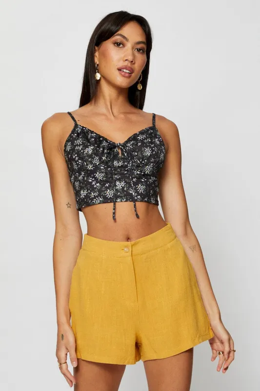 Yellow Shorts sold by Ally Fashion