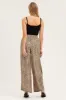 Beige Geo Wide Leg Pants sold by Ally Fashion