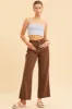 Blue Bandeau Singlet Rib Top sold by Ally Fashion