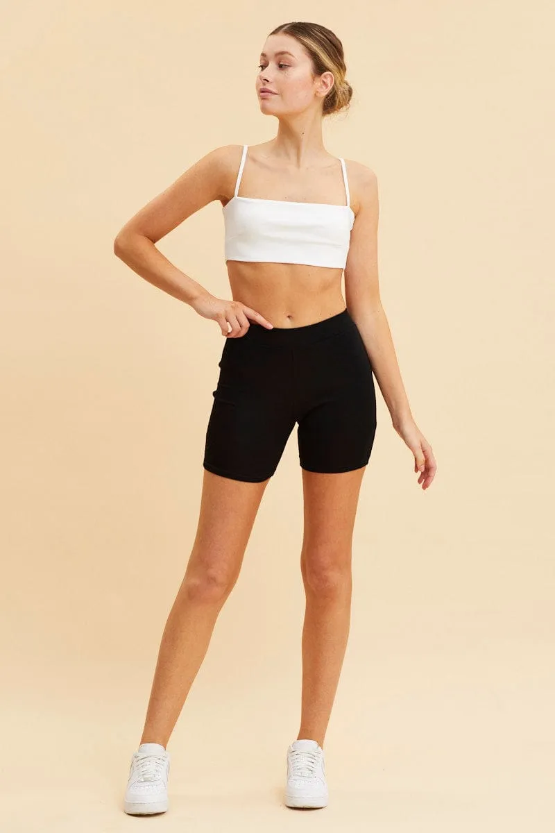 White Bandeau Singlet Top Cotton Stretch sold by Ally Fashion product image thumbnail 2