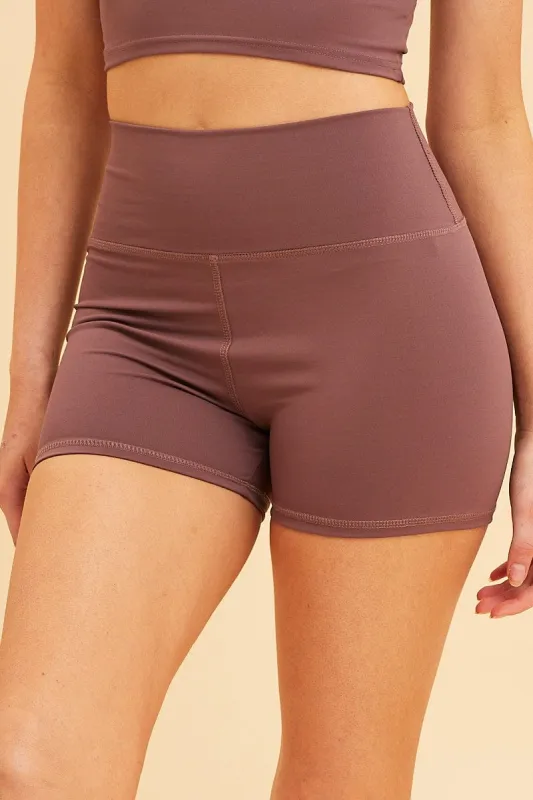 Purple Bike Short 3" Length Active sold by Ally Fashion