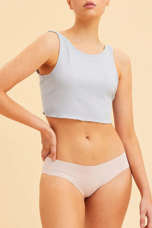 Pink Cheeky Brief Invisible sold by Ally Fashion