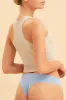 Blue High Waisted G-String Invisible sold by Ally Fashion