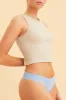 Blue High Waisted G-String Invisible sold by Ally Fashion