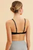 Black Cotton Bralette Cotton Stretch Scoop Neck sold by Ally Fashion