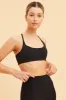 Black Crop Top Active Rib sold by Ally Fashion