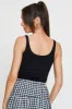 Black Bodysuit Sleeveless Square Neck sold by Ally Fashion