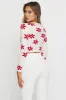 White Knit Cardigan Long Sleeve Crop sold by Ally Fashion