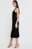 Black Midi Dress Sleeveless sold by Ally Fashion