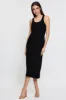 Black Midi Dress Sleeveless sold by Ally Fashion