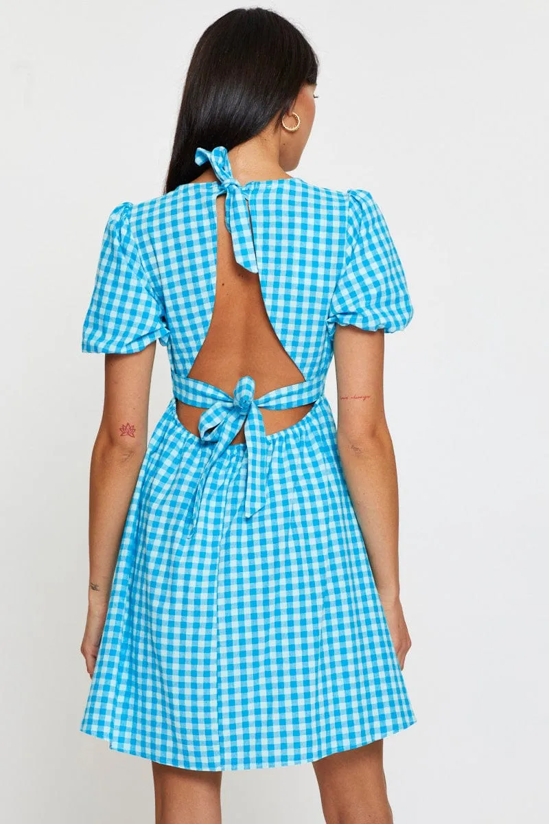 Print Mini Dress Short Sleeve sold by Ally Fashion product image thumbnail 5