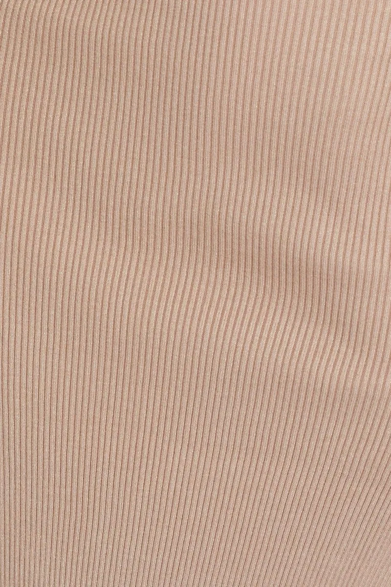 Beige Midi Dress Knit sold by Ally Fashion product image thumbnail 5