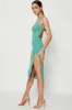 Green Knit Dress Midi sold by Ally Fashion