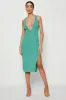 Green Knit Dress Midi sold by Ally Fashion