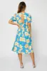 Print Midi Dress Short Sleeve sold by Ally Fashion