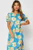 Print Midi Dress Short Sleeve sold by Ally Fashion