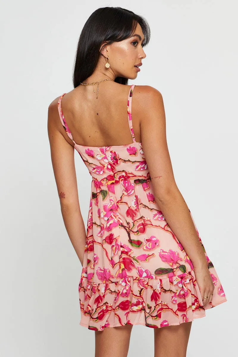 Print Mini Dress Sleeveless sold by Ally Fashion product image thumbnail 5