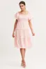 Check Dress Short Sleeve Midi sold by Ally Fashion