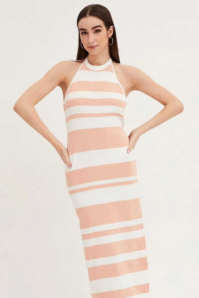 Multi Kint Midi Dress sold by Ally Fashion product image thumbnail 2