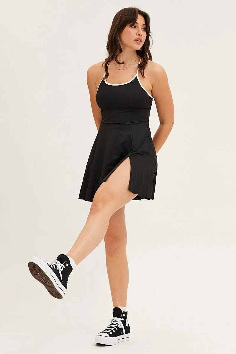 Black Activewear Dress sold by Ally Fashion product image thumbnail 3