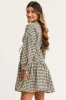 Check Dress Long Sleeve Midi sold by Ally Fashion