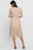 Geo Print Midi Dress Short Sleeve sold by Ally Fashion