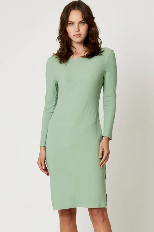 Green Bodycon Midi Dress sold by Ally Fashion