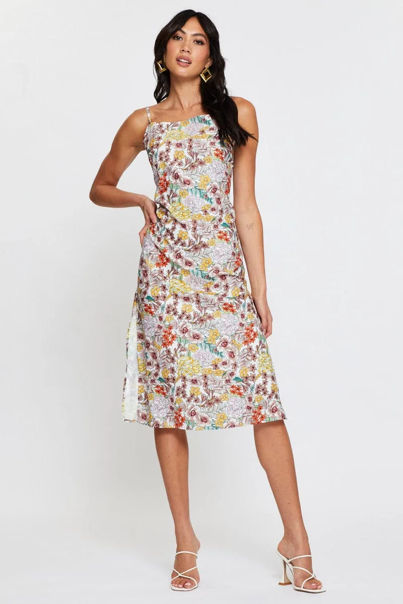 Print Midi Dress Sleeveless sold by Ally Fashion product image thumbnail 3