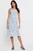 Print Midi Dress Sleeveless sold by Ally Fashion