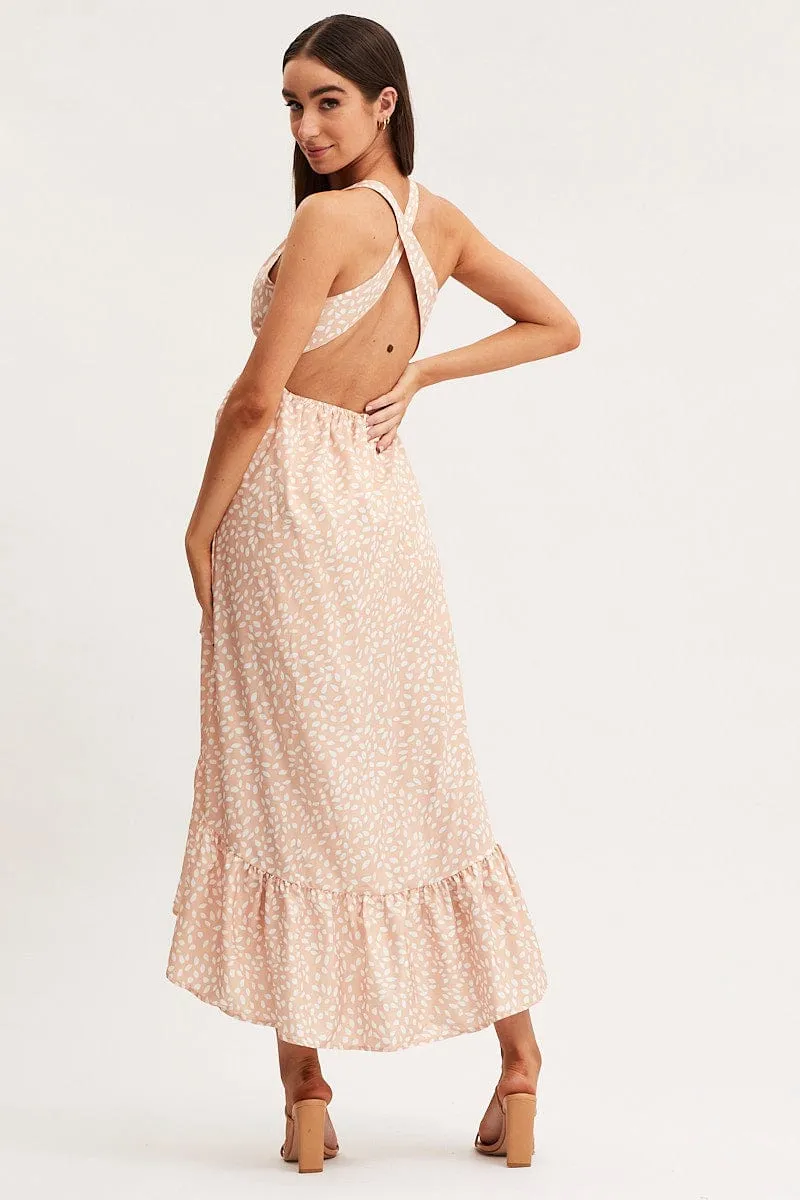 Print Wrap Dress Midi sold by Ally Fashion product image thumbnail 5