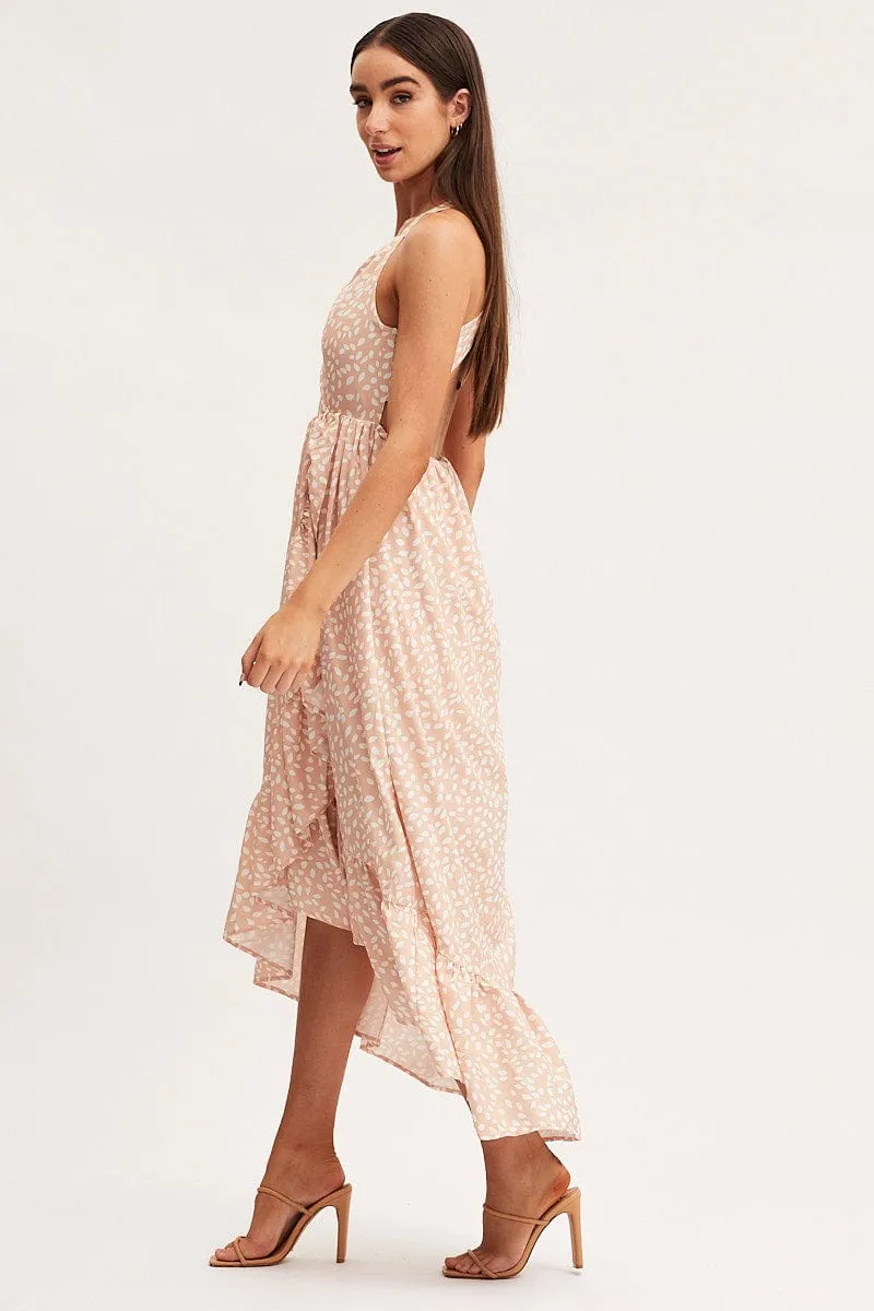 Print Wrap Dress Midi sold by Ally Fashion product image thumbnail 4