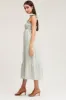 Check Midi Dress Sleeveless sold by Ally Fashion